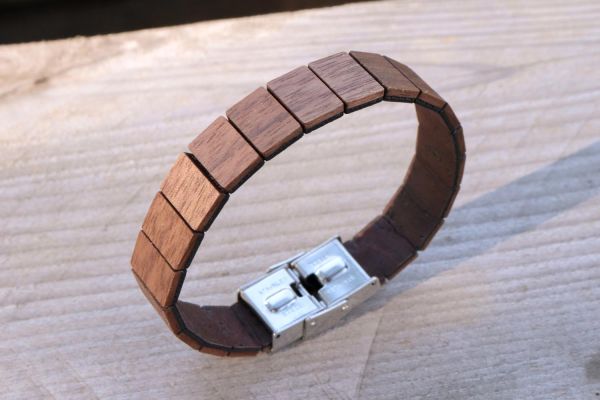 Holz Armband "Woody" thick